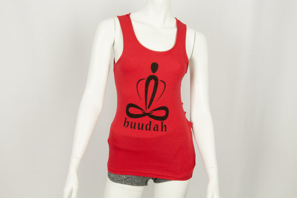 Able 5 Slit Buudah Tank Red