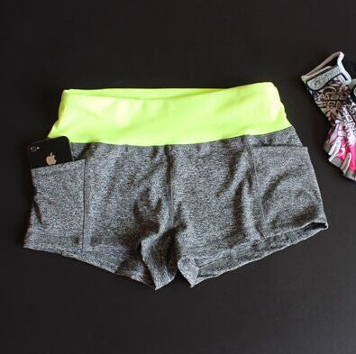Resolve Sport Compression Short Womens Grey/Neon