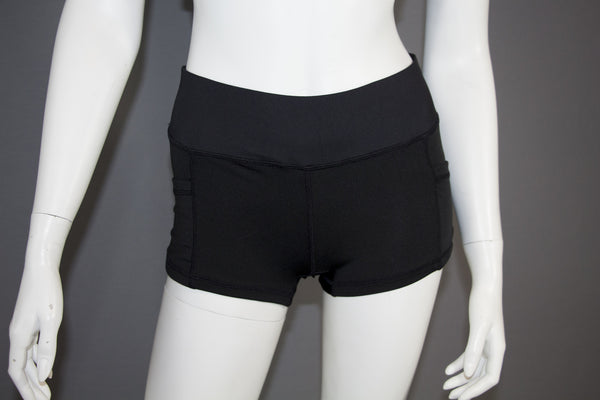 Resolve Sport Compression Short Womens Black