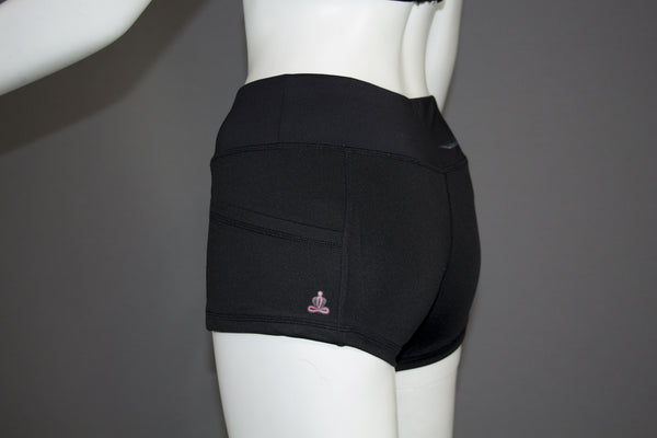 Resolve Sport Compression Short Womens Black