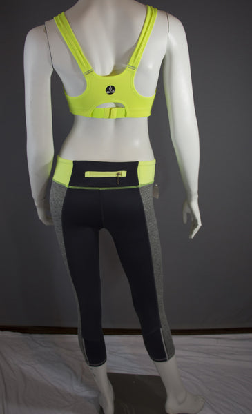 Buudah Zenzip Capri Grey/Neon