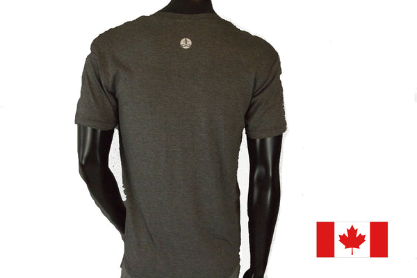 Buudah Bamboo Casual V Neck Grey