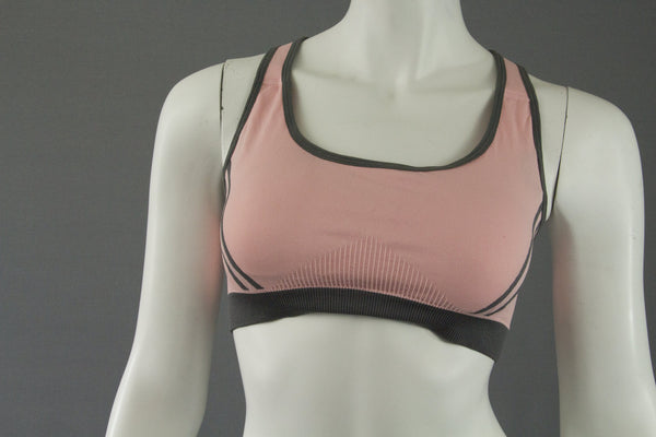 Reticulate Sports Bra Pink