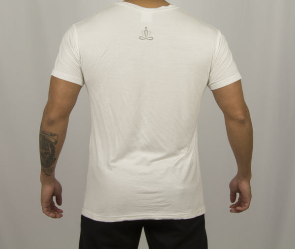 Buudah Bamboo Casual V Neck white
