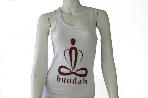 Able 5 Slit Buudah Tank Print
