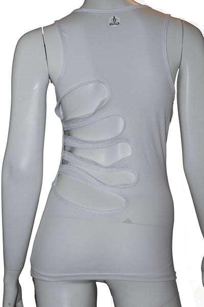 Able 5 Slit Buudah Tank Print