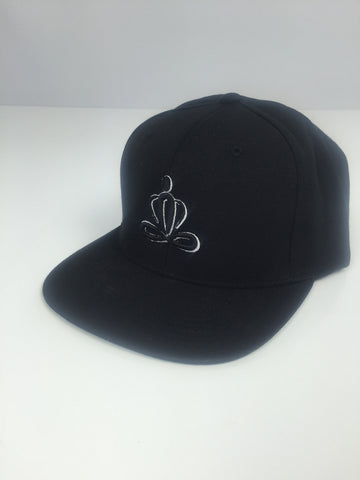 Buudah snapback - Black - 3d embroidery