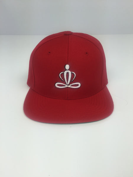 Buudah Snapback Red - 3d embroidery